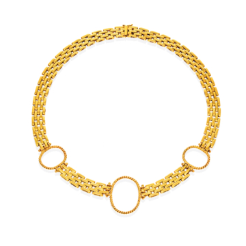 Oriental Circle_Chain_18kt_necklace