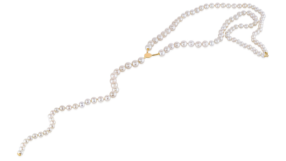 long pearl necklace