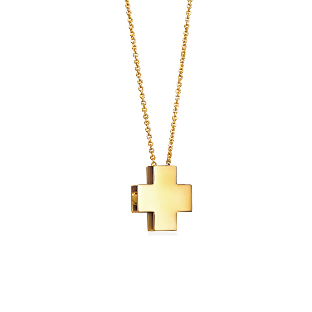 Cross Pendant 18kt gold
