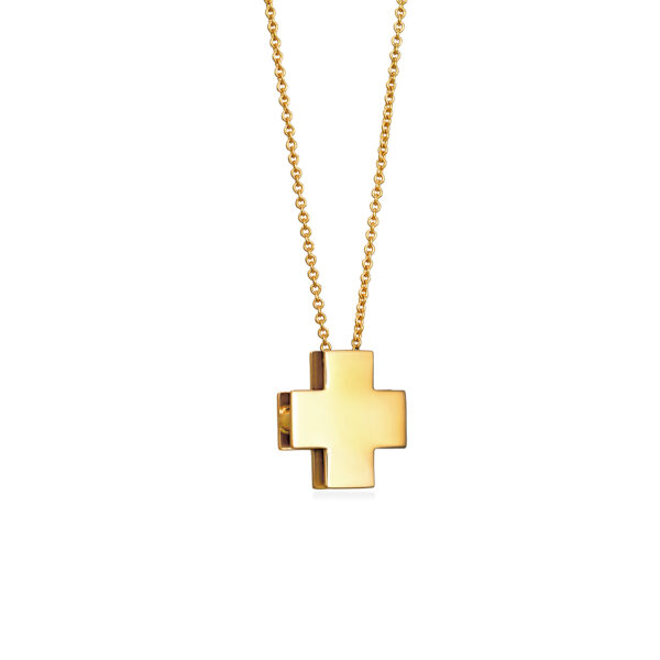 Cross Pendant 18kt gold